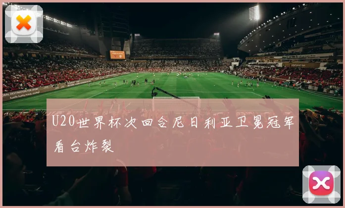 U20世界杯次回合尼日利亚卫冕冠军看台炸裂